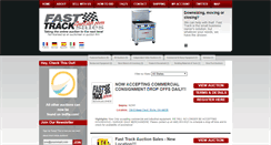 Desktop Screenshot of fasttrackauction.com